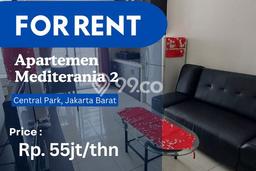 Apartemen Strategis 42m2 di Central Park Jakarta Barat 2 KT Apartemen Strategis 42m2 di Central Park Jakarta Barat 2 KT
