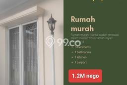 For Sale Hunian Rumah Terawat 3 Kamar di Taman Royal, Tangerang For Sale Hunian Rumah Terawat 3 Kamar di Taman Royal, Tangerang