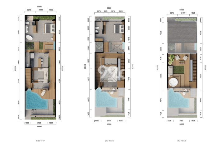 Vila Premium Kawasan Kuta Utara, Area 136m2m², Area Nyaman Vila Premium Kawasan Kuta Utara, Area 136m2m², Area Nyaman