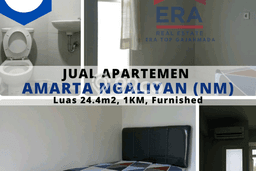 Hunian Apartemen 1 KT 1 KM Dijual di Ngaliyan Semarang, Luas 24m2 Hunian Apartemen 1 KT 1 KM Dijual di Ngaliyan Semarang, Luas 24m2