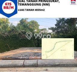 Tanah Kavling untuk Dijual di Pringsurat Temanggung 4035m2 Tanah Kavling untuk Dijual di Pringsurat Temanggung 4035m2