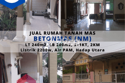 Rumah Minimalis 3 KT LT 240m2 di Tanah Mas Rumah Minimalis 3 KT LT 240m2 di Tanah Mas