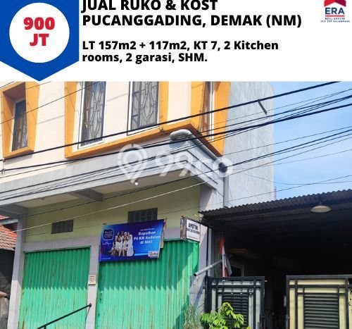 Dijual Kost Strategis di Mranggen, Demak 7 KT, 0 KM, Luas Bangunan 1m2 Dijual Kost Strategis di Mranggen, Demak 7 KT, 0 KM, Luas Bangunan 1m2