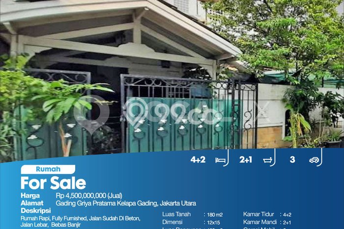 For Sale Rumah Mewah Exclusive di Kelapa Gading, Jakarta Utara For Sale Rumah Mewah Exclusive di Kelapa Gading, Jakarta Utara