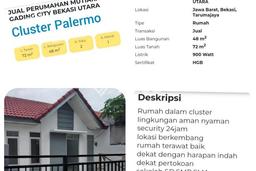 Hunian Murah Dijual Area Babelan, Bekasi Harga Rp 450 Juta Hunian Murah Dijual Area Babelan, Bekasi Harga Rp 450 Juta