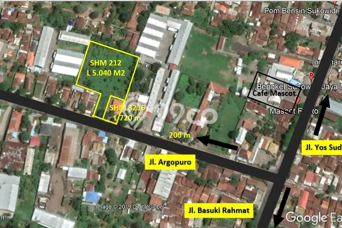 Tanah untuk Dijual di Banyuwangi Banyuwangi Luas 5760m2 Tanah untuk Dijual di Banyuwangi Banyuwangi Luas 5760m2