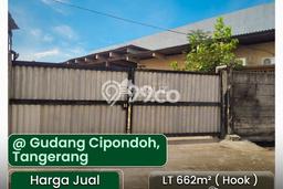 Dijual Gudang di Cipondoh Tangerang LT 662m2 / LB 200m2 Dijual Gudang di Cipondoh Tangerang LT 662m2 / LB 200m2