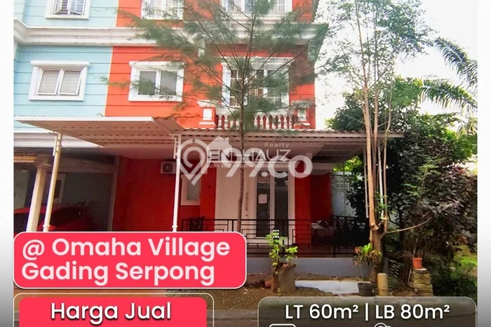Jual Rumah Eksklusif 4 KT di Gading Serpong Omaha Village, Tangerang Jual Rumah Eksklusif 4 KT di Gading Serpong Omaha Village, Tangerang
