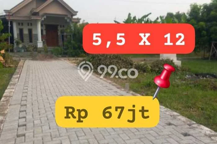 Tanah Kavling di Prambon Dijual dengan Luas 60m2 Tanah Kavling di Prambon Dijual dengan Luas 60m2