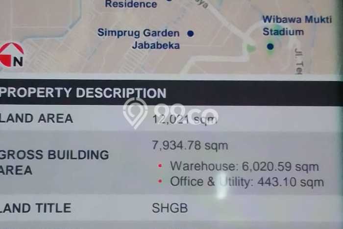 Paling Diincar! Gudang Dijual di Jababeka Harga Kompetitif Paling Diincar! Gudang Dijual di Jababeka Harga Kompetitif