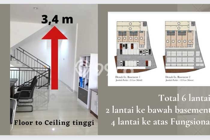 Unit Kantor Dijual di Jakarta Timur LT 1200m2 & LB 7200m2 Unit Kantor Dijual di Jakarta Timur LT 1200m2 & LB 7200m2