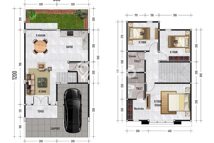 Jual Rumah Favorit Siap Huni LB 96m2 di Medan Selayang, Medan Jual Rumah Favorit Siap Huni LB 96m2 di Medan Selayang, Medan