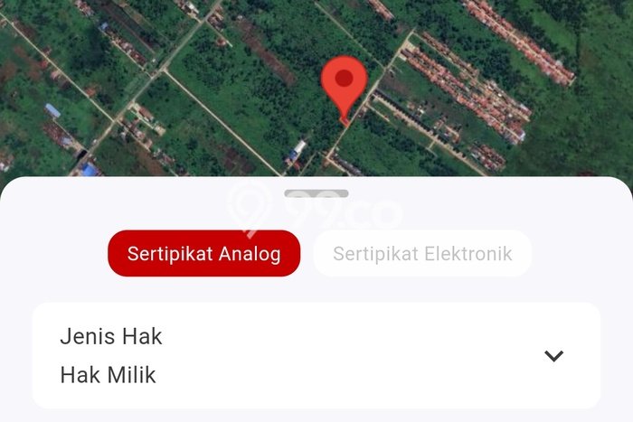 Tanah di Sungai Raya, Luas 119m², Kawasan Bisnis Tanah di Sungai Raya, Luas 119m², Kawasan Bisnis