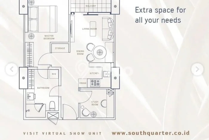Hunian Apartemen Mewah & Prestisius 1 Kamar di Cilandak, Jakarta Selatan Hunian Apartemen Mewah & Prestisius 1 Kamar di Cilandak, Jakarta Selatan