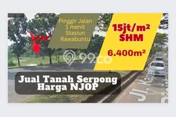 Lahan Investasi Lokasi Serpong Tangerang Selatan SHM Lahan Investasi Lokasi Serpong Tangerang Selatan SHM