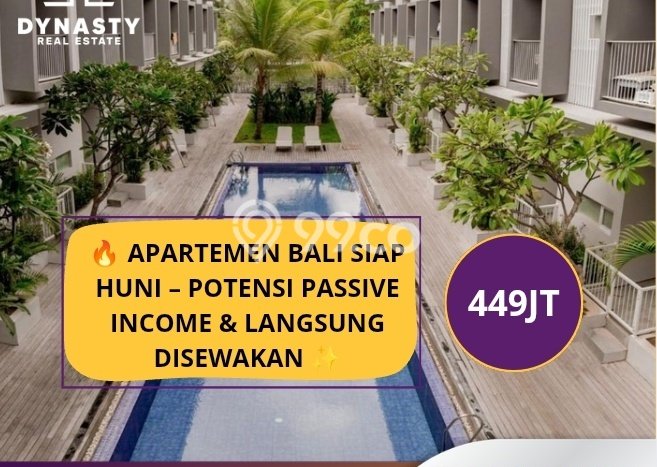 Hunian Apartemen Sewa Murah 30m2 di Denpasar Barat, Cocok Dijadikan Tempat Tinggal Anda Hunian Apartemen Sewa Murah 30m2 di Denpasar Barat, Cocok Dijadikan Tempat Tinggal Anda