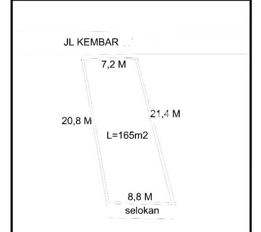 Lahan Strategis di Regol Dijual dengan Luas 161m2 Lahan Strategis di Regol Dijual dengan Luas 161m2