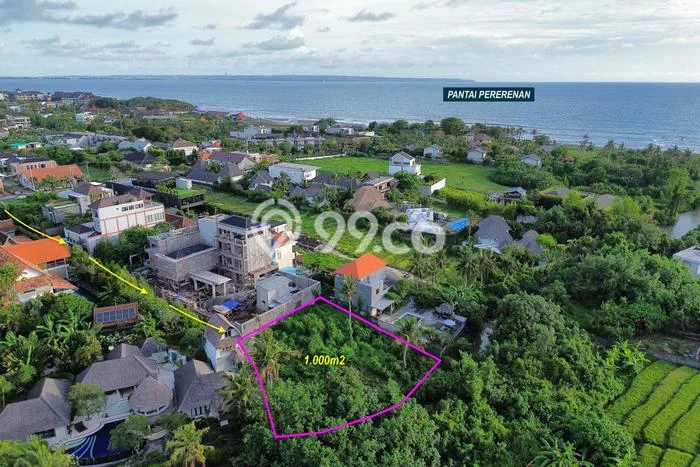 Untuk Dijual Tanah 1000m2 di Pererenan, Badung Untuk Dijual Tanah 1000m2 di Pererenan, Badung