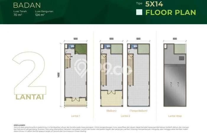 Ruko Dijual di Bekasi LT 70m2 & LB 124m2 Lokasi Terbaik! Ruko Dijual di Bekasi LT 70m2 & LB 124m2 Lokasi Terbaik!