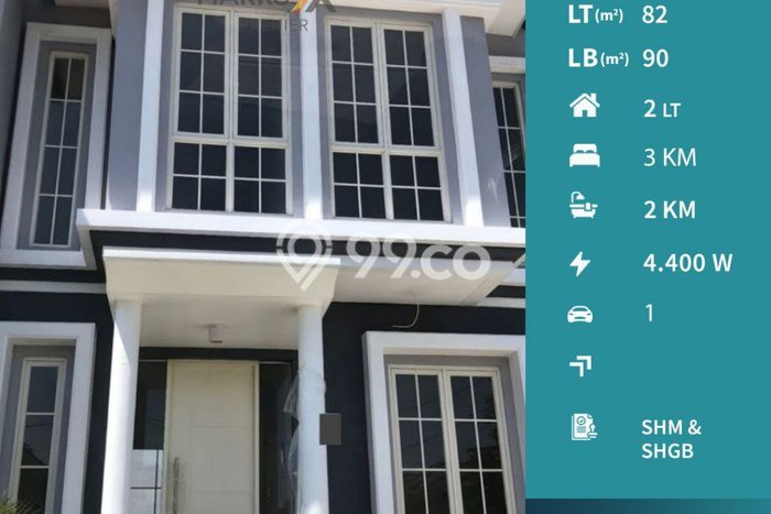 Rumah Modern 3 KT di Soekarno Hatta Malang Unfurnished Rumah Modern 3 KT di Soekarno Hatta Malang Unfurnished