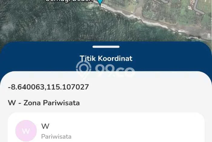 Tanah Kavling Disewakan di Cemagi dengan Luas 2500m2 Tanah Kavling Disewakan di Cemagi dengan Luas 2500m2