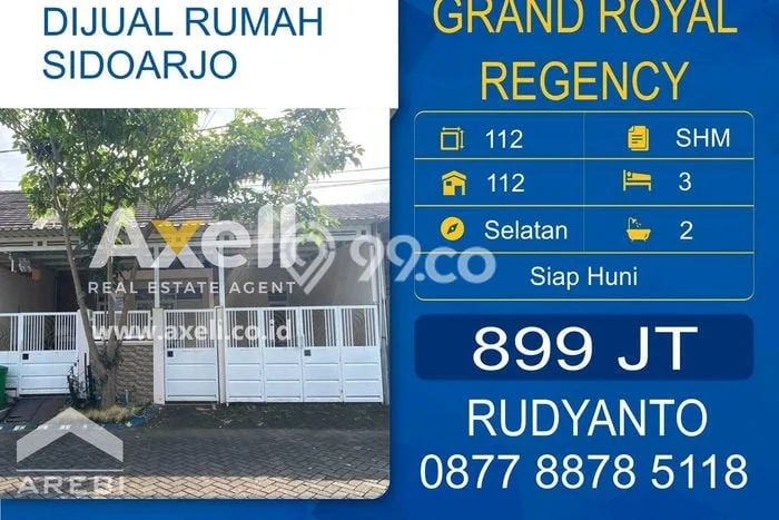 Dijual Cepat Rumah Bagus Siap Huni LB 112m2 di Sidoarjo, Sidoarjo Dijual Cepat Rumah Bagus Siap Huni LB 112m2 di Sidoarjo, Sidoarjo