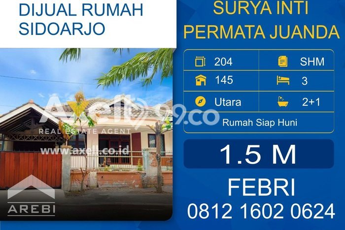 Hunian Cantik Modern Lb 145m2 di Sidoarjo, Sidoarjo Hunian Cantik Modern Lb 145m2 di Sidoarjo, Sidoarjo
