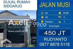 Rumah Sederhana Dijual Lokasi Sidoarjo 2 Kamar dengan Luas Tanah 60m2 Rumah Sederhana Dijual Lokasi Sidoarjo 2 Kamar dengan Luas Tanah 60m2