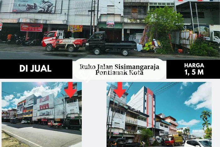 Unit Ruko Dijual di Pontianak Kota Pontianak 319m2 Unit Ruko Dijual di Pontianak Kota Pontianak 319m2