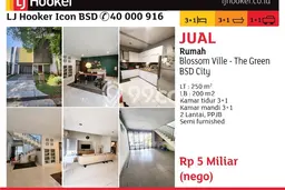 Rumah Luxury Modern Siap Huni di BSD The Green Tangerang Rumah Luxury Modern Siap Huni di BSD The Green Tangerang