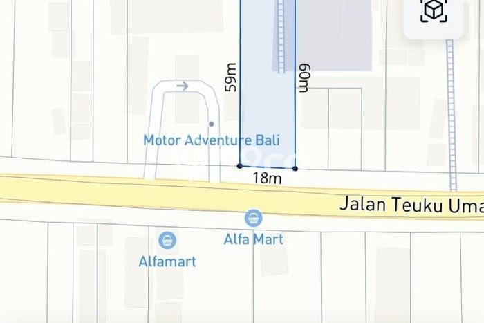 Kavling Tanah Dijual di Denpasar Barat, Denpasar, Luas 1065m2 Area Strategis Kavling Tanah Dijual di Denpasar Barat, Denpasar, Luas 1065m2 Area Strategis