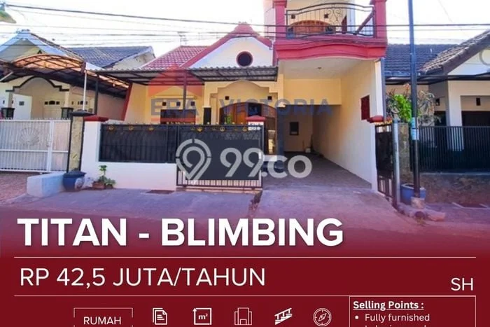 Sewa cepat rumah minimalis lokasi strategis 4 Kamar di Blimbing, Malang Sewa cepat rumah minimalis lokasi strategis 4 Kamar di Blimbing, Malang