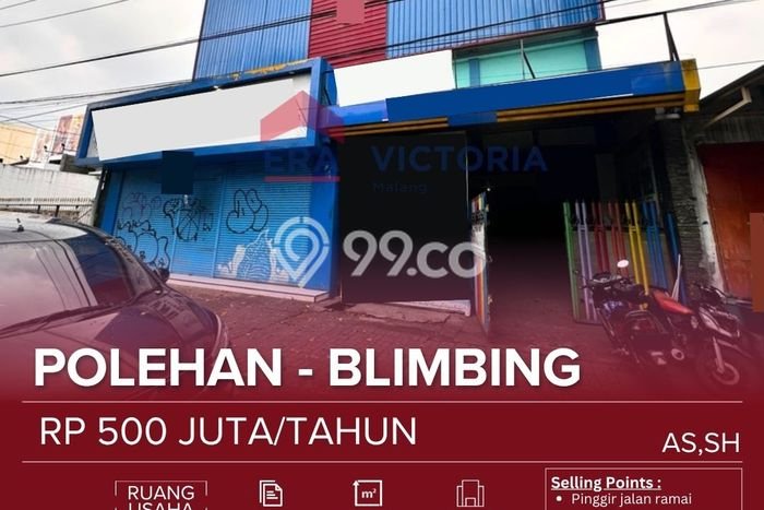 Komersial bagus disewakan di Blimbing Malang dengan LB 700m2 harga sewa terbaik Komersial bagus disewakan di Blimbing Malang dengan LB 700m2 harga sewa terbaik