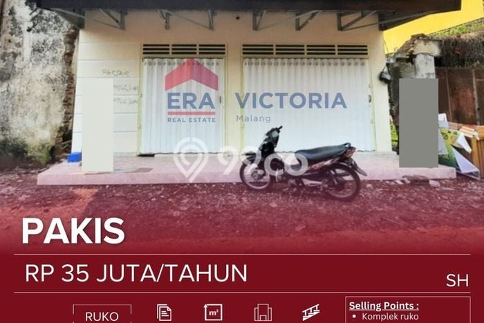 Ruko disewakan di Pakis Malang dengan luas bangunan 5m2 Ruko disewakan di Pakis Malang dengan luas bangunan 5m2