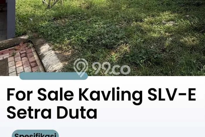 Tanah Kavling Dijual di Setra Duta, Bandung dengan Luas Tanah 156m2 Tanah Kavling Dijual di Setra Duta, Bandung dengan Luas Tanah 156m2