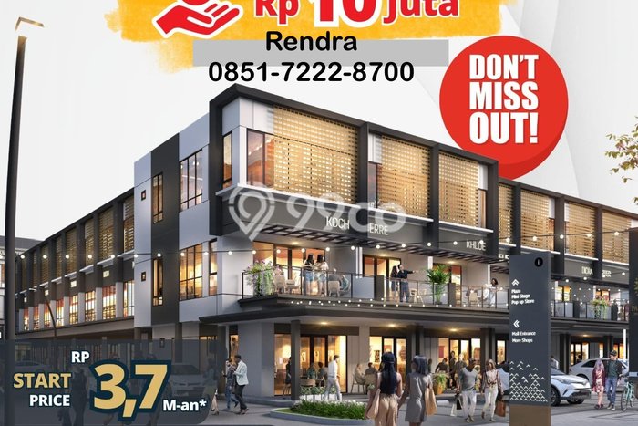 Unit Ruko Dijual di Tangerang LT 58m2 & LB 103m2 Unit Ruko Dijual di Tangerang LT 58m2 & LB 103m2