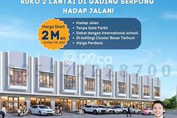 Untuk Dijual! Ruko di Gading Serpong Tangerang LT 63m2 / LB 123m2 Kawasan Strategis Untuk Dijual! Ruko di Gading Serpong Tangerang LT 63m2 / LB 123m2 Kawasan Strategis