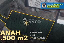 Kavling Tanah Dijual di Klari Karawang Spesifikasi 2500m2 Kavling Tanah Dijual di Klari Karawang Spesifikasi 2500m2