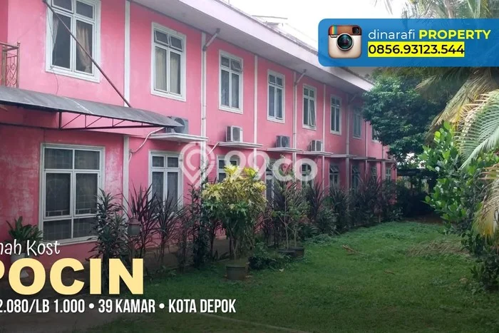 Dijual Kost Strategis di Beji, Depok 39 KT, 39 KM, Luas Bangunan 1000m2 Dijual Kost Strategis di Beji, Depok 39 KT, 39 KM, Luas Bangunan 1000m2