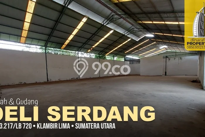 Gudang For Sale di Kawasan Hamparan Perak, Deli Serdang Harga Kompetitif Gudang For Sale di Kawasan Hamparan Perak, Deli Serdang Harga Kompetitif