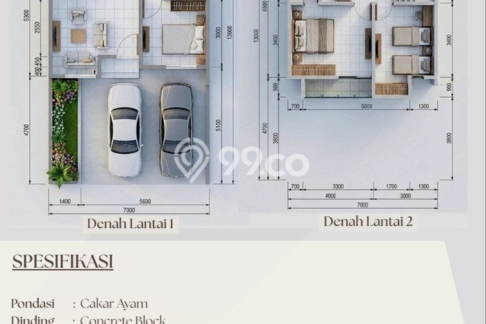 Rumah Modern 3 KT di Cikunir Bekasi Unfurnished Rumah Modern 3 KT di Cikunir Bekasi Unfurnished
