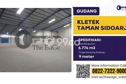Untuk Disewa Gudang di Taman Sidoarjo LT 6774m2, LB 6774m2 Untuk Disewa Gudang di Taman Sidoarjo LT 6774m2, LB 6774m2