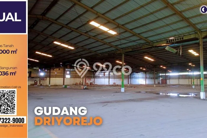 Gudang Usaha Dijual di Driyorejo Gresik LT 47000m2 & LB 18036m2 Gudang Usaha Dijual di Driyorejo Gresik LT 47000m2 & LB 18036m2