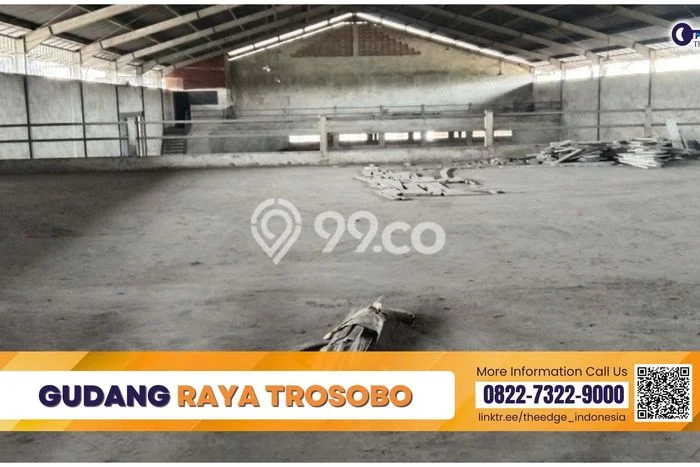 Disewakan Gudang komersial di Sidoarjo luas bangunan 1440m2 Disewakan Gudang komersial di Sidoarjo luas bangunan 1440m2