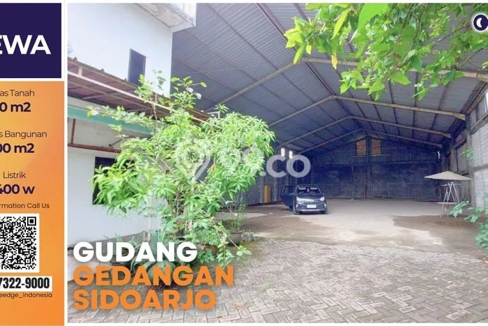 Area Strategis! Disewakan Gudang Lokasi Gedangan, Sidoarjo Cocok untuk Bisnis Area Strategis! Disewakan Gudang Lokasi Gedangan, Sidoarjo Cocok untuk Bisnis