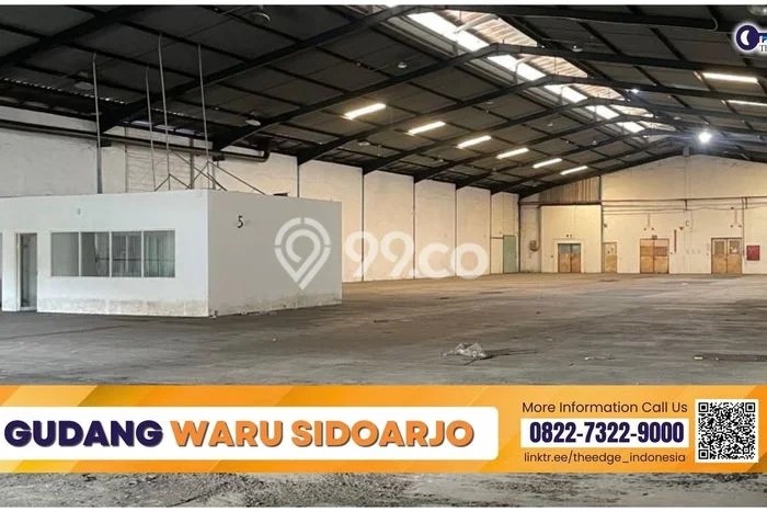 Gudang untuk disewa di Waru punya LT 2300m2 & LB 2300m2 harga sewa kompetitif Gudang untuk disewa di Waru punya LT 2300m2 & LB 2300m2 harga sewa kompetitif
