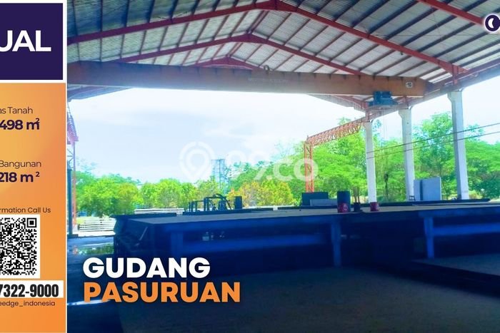 Unit Gudang Dijual di Grati Pasuruan Luas Bangunan 11218m2 Unit Gudang Dijual di Grati Pasuruan Luas Bangunan 11218m2