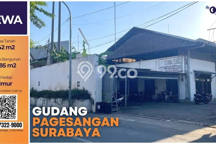 Gudang Disewakan Lokasi Jambangan Surabaya Harga Spesial! Gudang Disewakan Lokasi Jambangan Surabaya Harga Spesial!