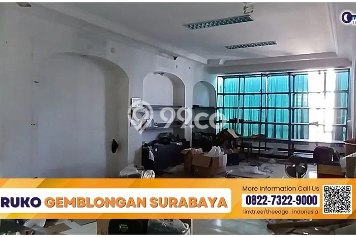 Unit Ruko Dijual di Surabaya LT 78m2 & LB 240m2 Unit Ruko Dijual di Surabaya LT 78m2 & LB 240m2