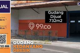 Gudang Dijual di Prime Area Gresik Luas 732m2 Gudang Dijual di Prime Area Gresik Luas 732m2